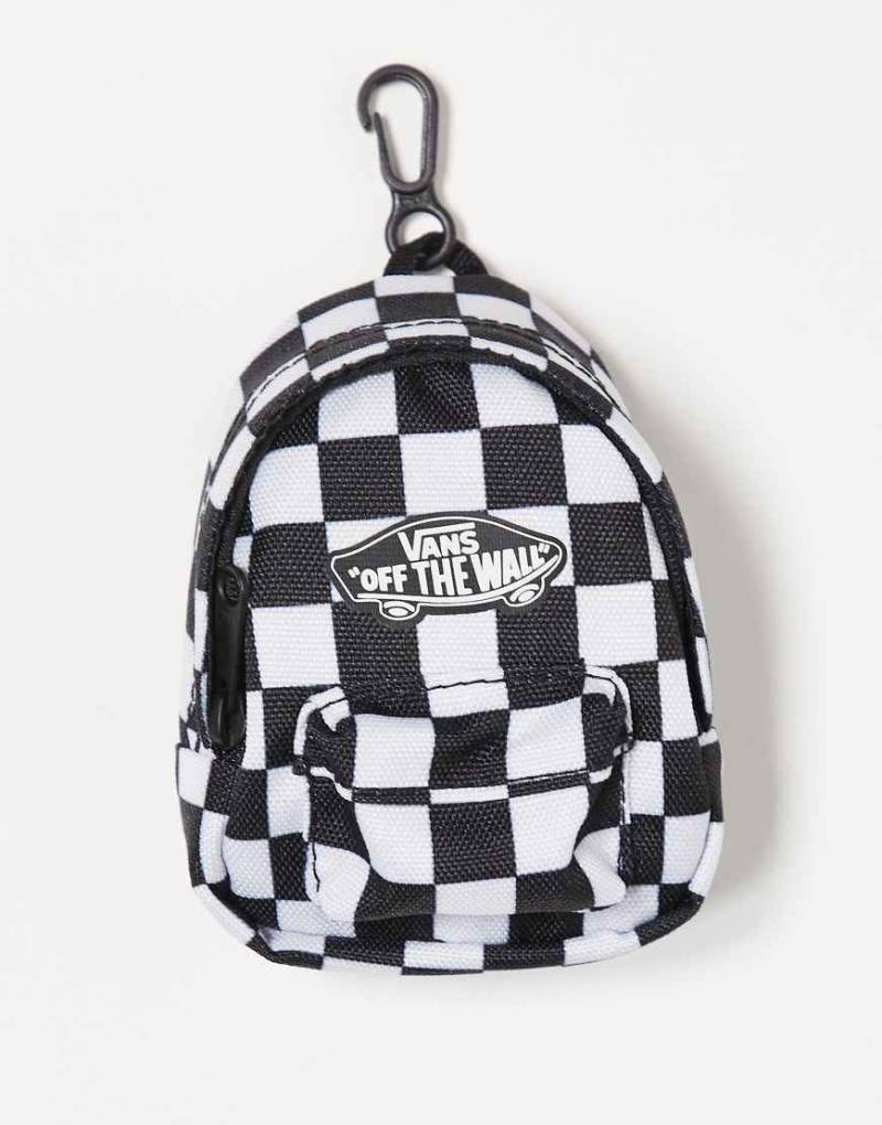 Vans - Old Skool - Mikro-Rucksack in Schwarz/Weiß von Vans