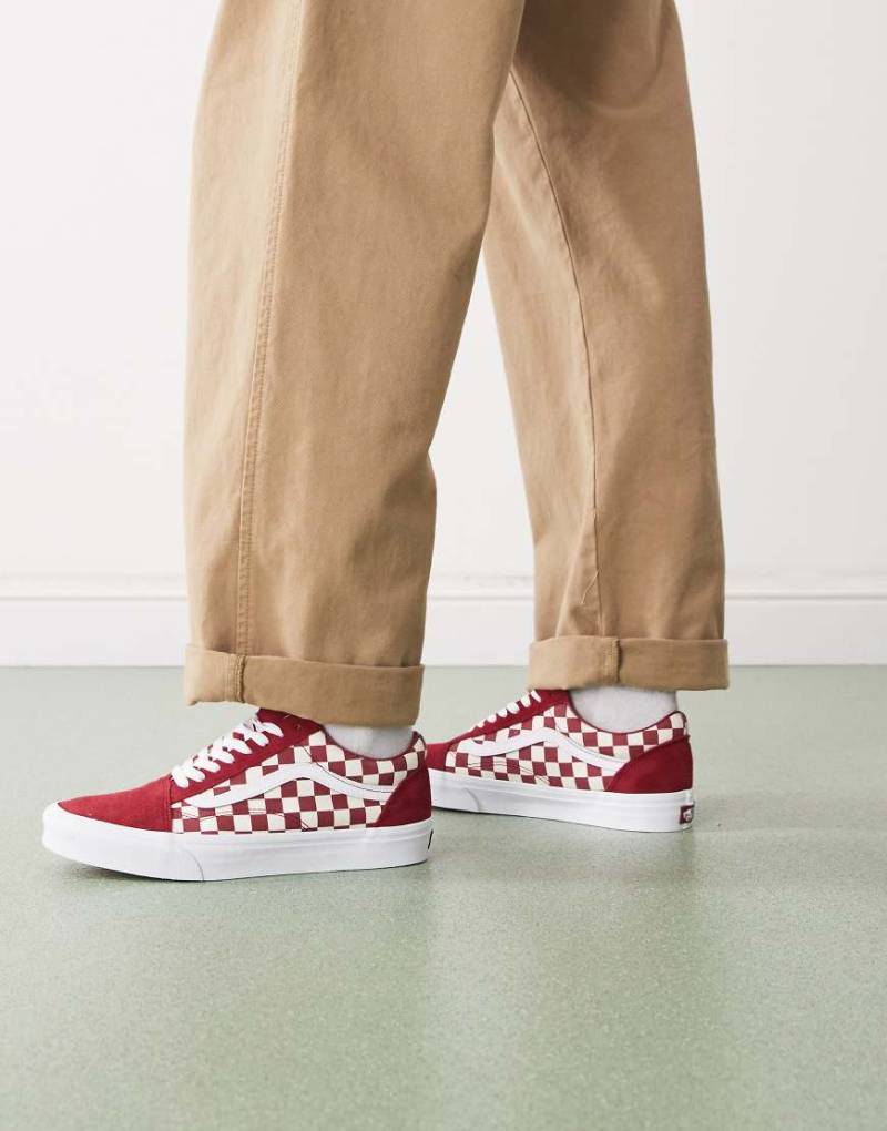 Vans - Old Skool - Sneaker in Rot/Weiß Vans - Old Skool - Sneaker in Rot/Weiß von Vans