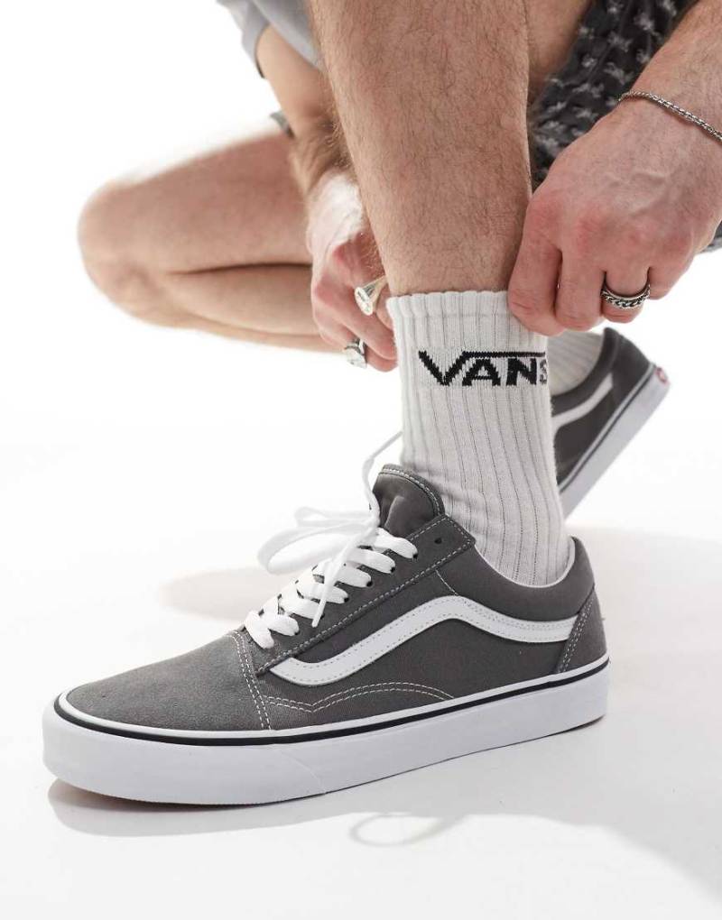 Vans - Old Skool - Sneaker in Zinngrau von Vans