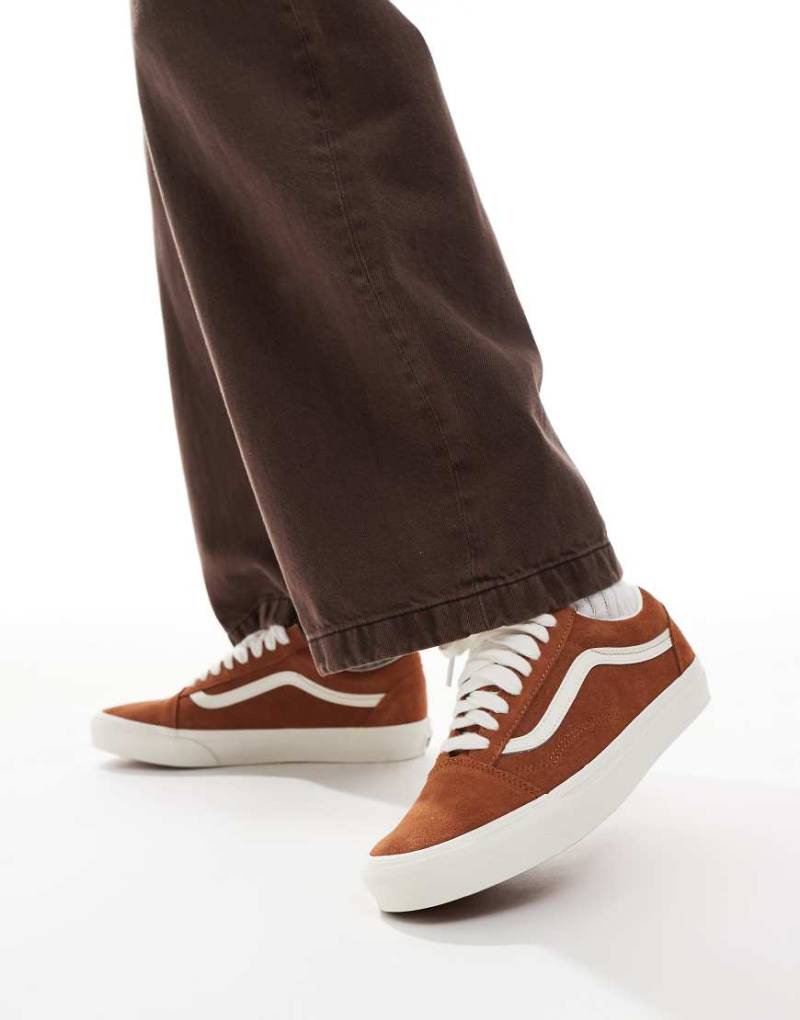 Vans - Old Skool - Sneaker in glasiertem Ingwerbraun von Vans