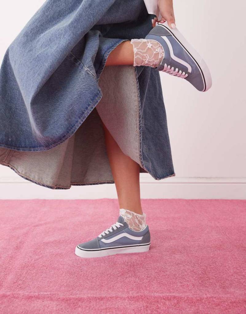 Vans - Old Skool - Sneaker in stürmisches Wetter-Schwarz von Vans