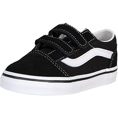 Vans Old Skool V Sneaker Kids (Black, Numeric_26) von Vans