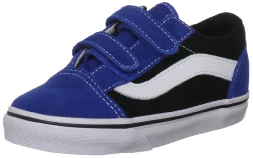 Vans Old Skool V VD3YNBB, Unisex - Kinder Sneaker, Blau (Nautical Blue/Black), EU 26.5 (US 10) von Vans