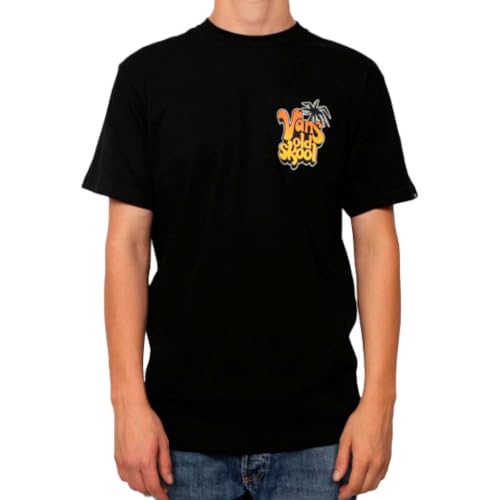 Vans Paradise Palm Herren T-Shirt Schwarz, Schwarz , L von Vans