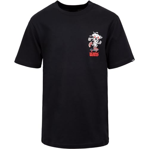 Vans Pizza Skull T-Shirt Kinder (Black, 152) von Vans
