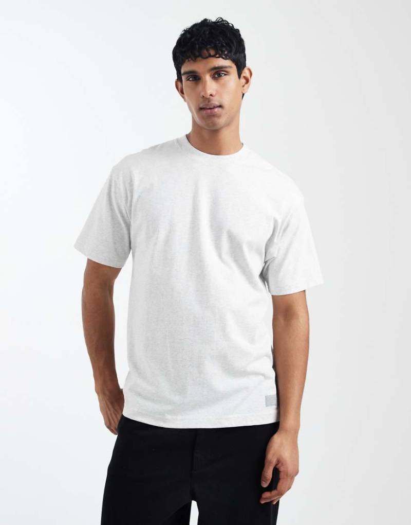 Vans - Premium - Loose-Fit-T-Shirt in Esche-Heidegrau von Vans