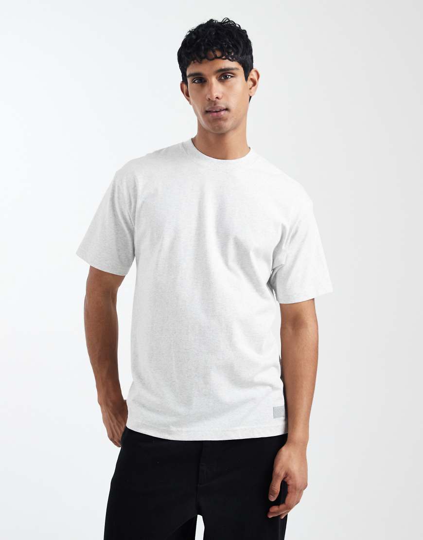 Vans - Premium - Loose-Fit-T-Shirt in Esche-Heidegrau von Vans