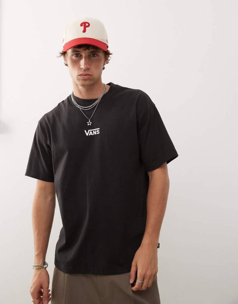 Vans - Premium - T-Shirt in Schwarz mit Print von Vans