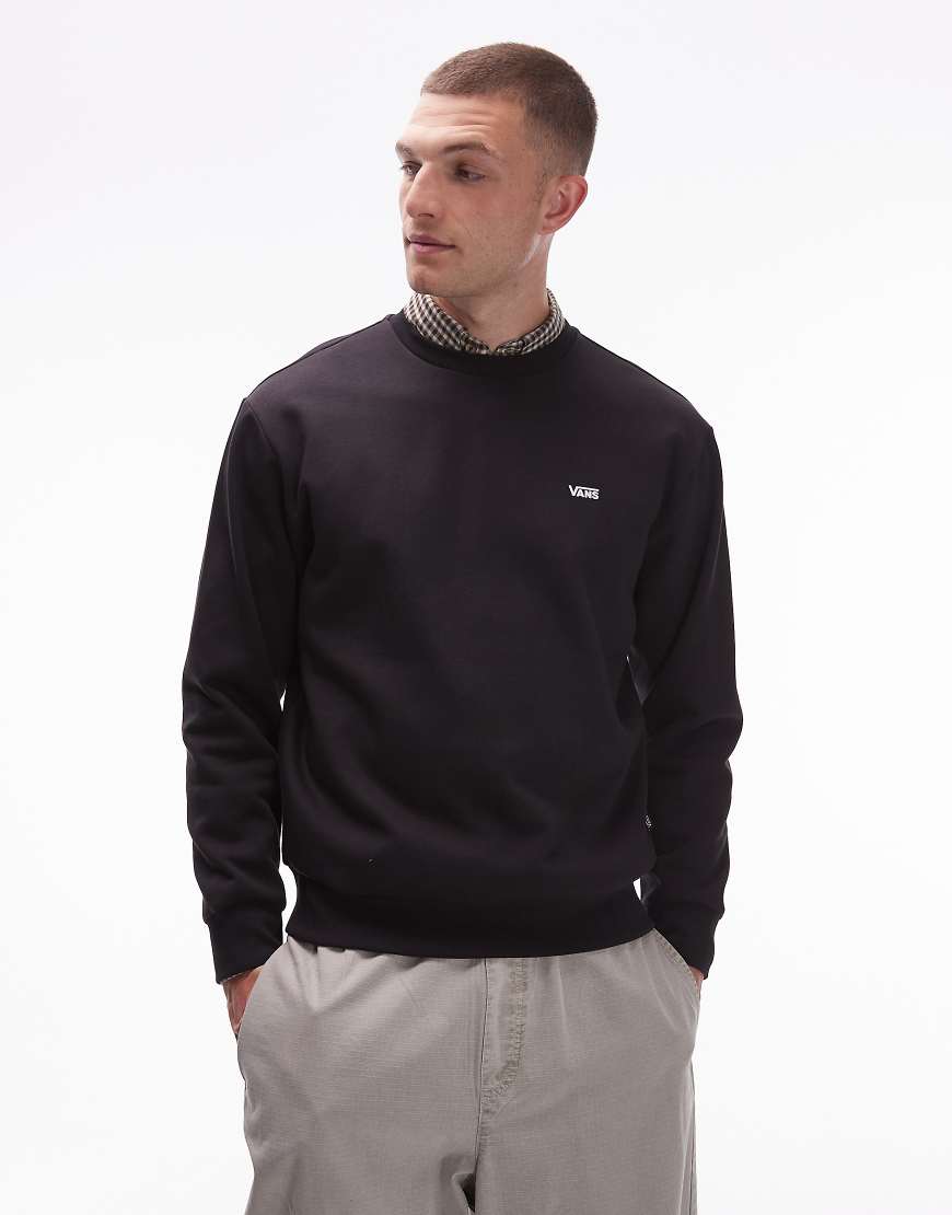 Vans - Regular Fit Sweatshirt in Schwarz mit Logo auf der linken Brust Vans - Regular Fit Sweatshirt in Schwarz mit Logo auf der linken Brust von Vans