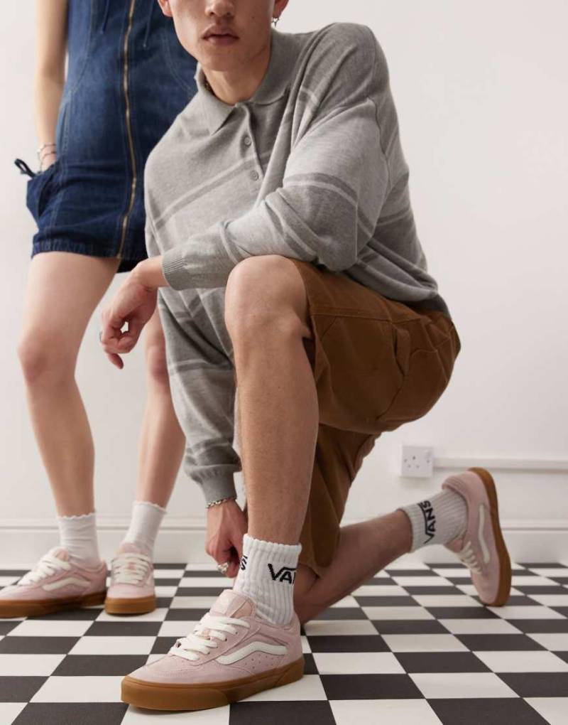 Vans - Rowley Classic - Sneaker aus Wildleder in Hellrosa mit Gummisohle Vans - Rowley Classic - Sneaker aus Wildleder in Hellrosa mit Gummisohle von Vans