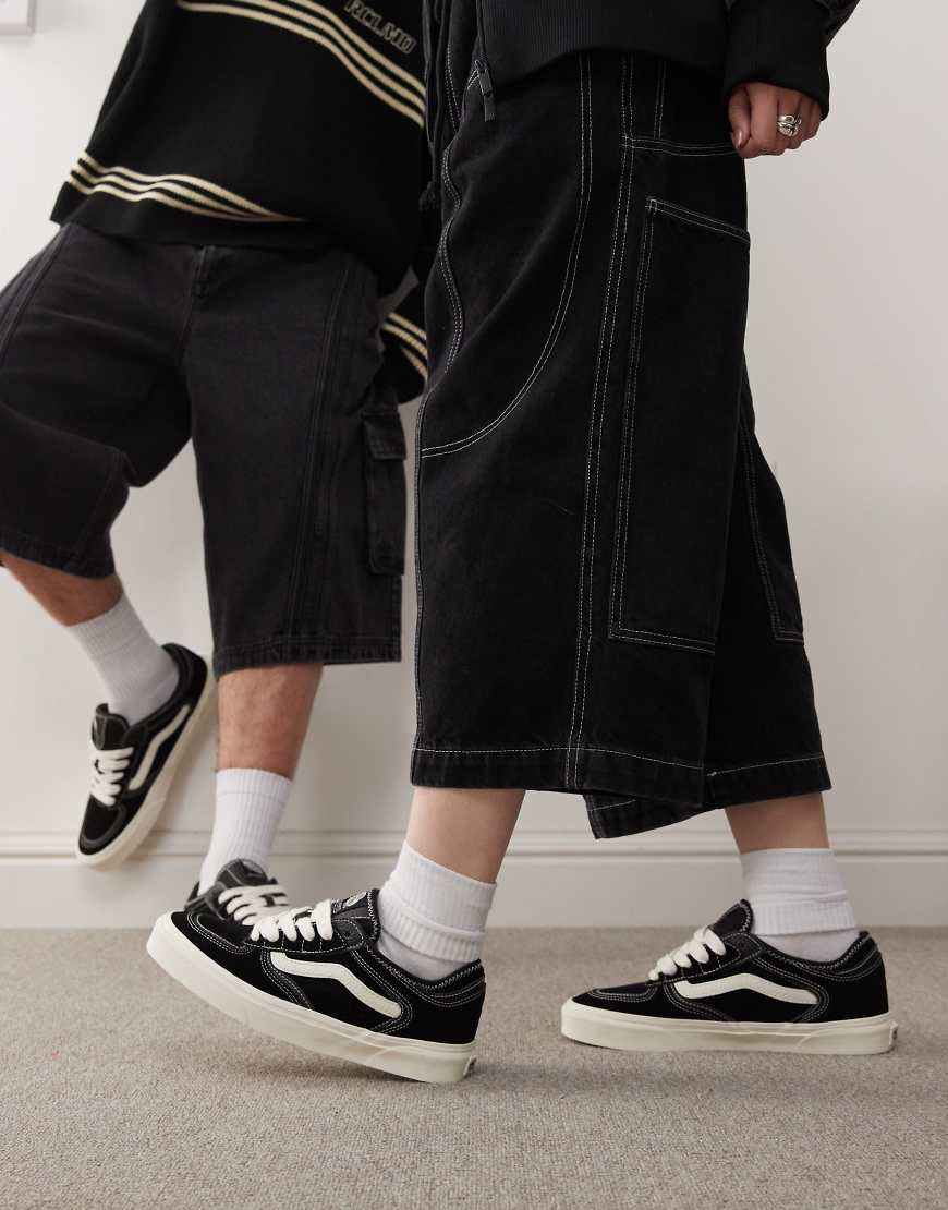 Vans - Rowley Classic - Sneaker in Schwarz und Weiß von Vans