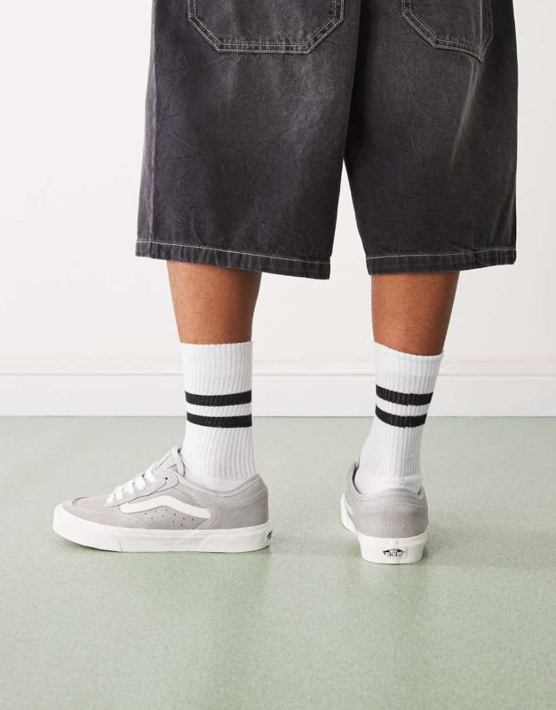 Vans - Rowley - Klassische Sneaker in Drizzle/Marshmallow-Grau von Vans