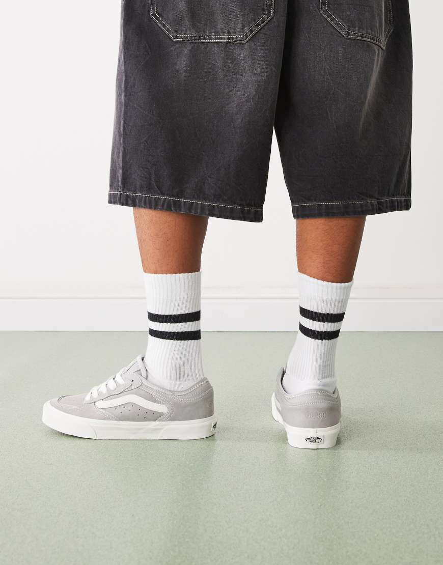 Vans - Rowley - Klassische Sneaker in Drizzle/Marshmallow-Grau von Vans