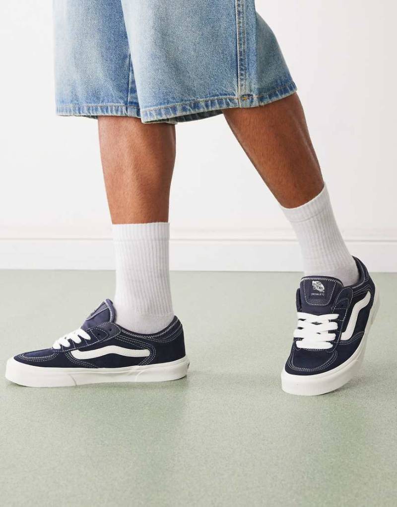 Vans - Rowley - Klassische Sneaker in Parisian Night-Blau von Vans