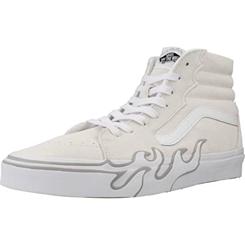 Vans SK8-HI Flame Weiß 44.5 von Vans