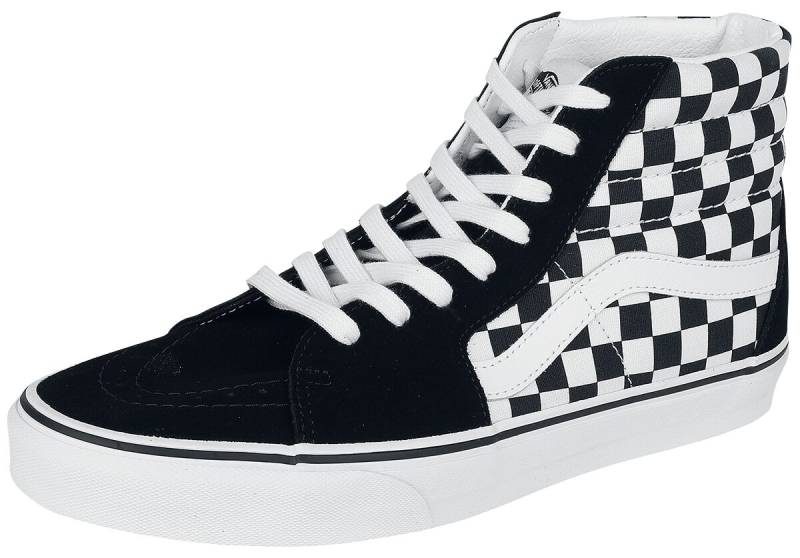 Vans SK8-Hi Checkerboard Sneaker high schwarz weiß in EU39 von Vans