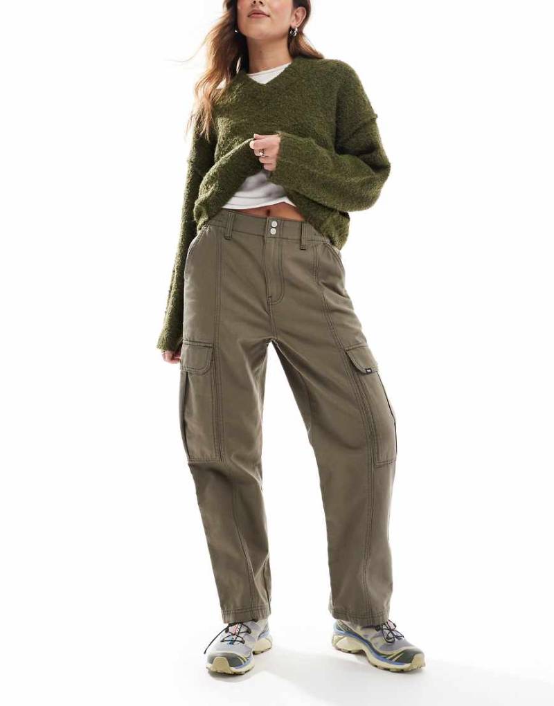 Vans - Sidewalk - Hose aus 6 oz Canvas in Bungee Cord-Schwarz von Vans