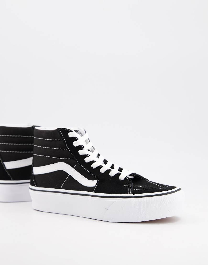 Vans - Sk8-Hi Platforms 2.0 - Sneaker in Schwarz von Vans
