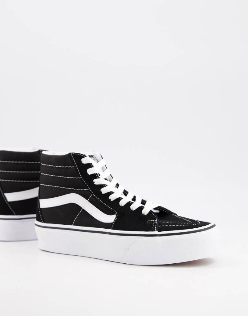 Vans - Sk8-Hi Platforms 2.0 - Sneaker in Schwarz von Vans