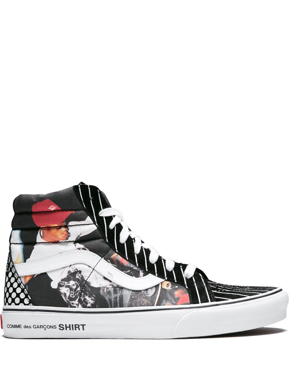 Vans Vans x Supreme x Comme des Garçons 'Sk8-Hi Reissue' Sneakers - Schwarz von Vans