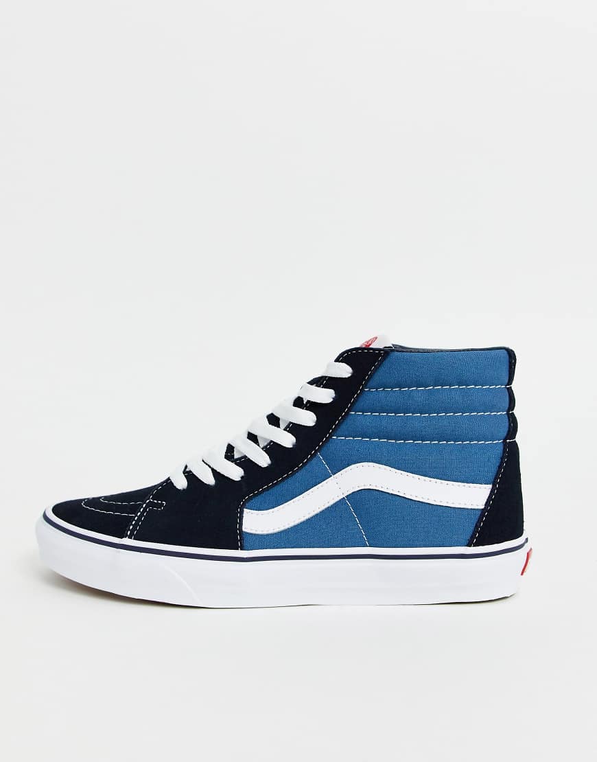 Vans - Sk8-Hi - Sneaker in Marineblau von Vans