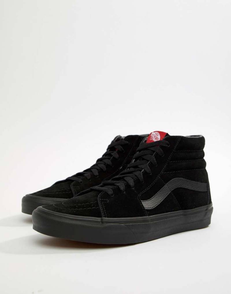 Vans - Sk8-Hi - Wildleder-Sneaker in Schwarz von Vans