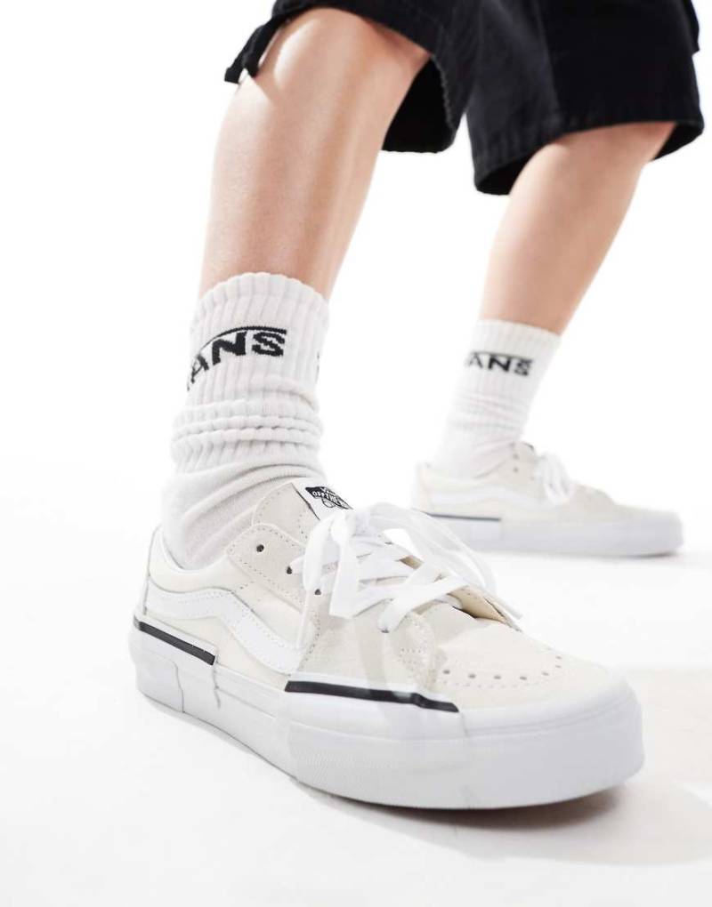 Vans - Sk8-Low Rearrange - Sneaker in gebrochenem Weiß von Vans