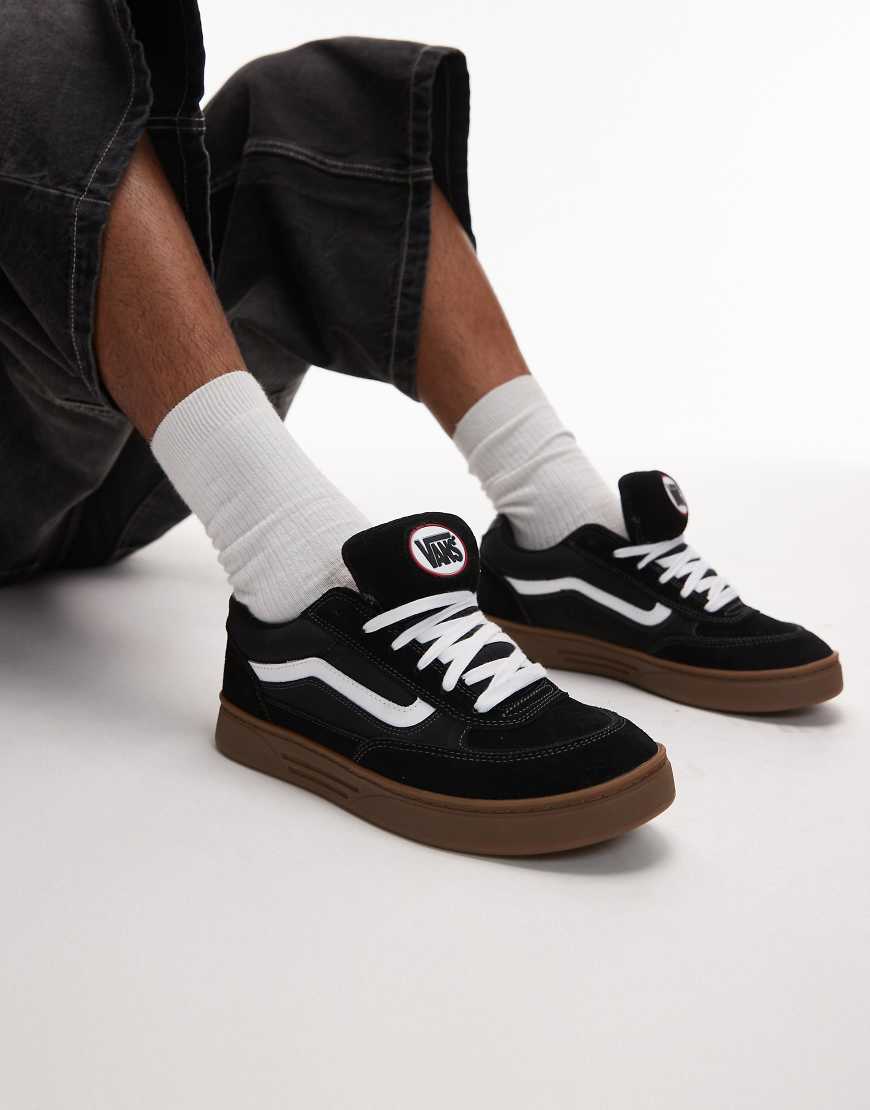Vans - Skate Estazzo - Sneaker in Schwarz und Weiß mit dicker Gummisohle von Vans
