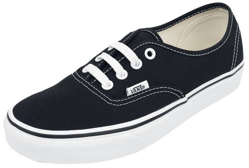 Vans Sneaker - Authentic - EU37 bis EU47 - Größe EU37 - schwarz/weiß von Vans