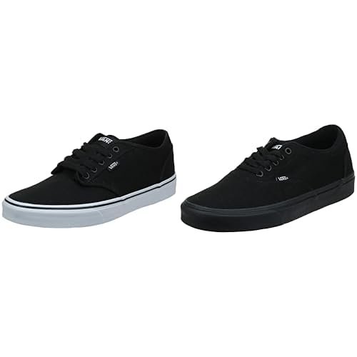 Vans Herren Atwood Sneaker, (Canvas) 43 EU Filmore Decon Suede/Canvas Suede Canvas Blk White, von Vans