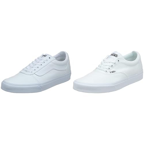 Vans Herren Ward Sneaker, (Canvas) White/White, 46 EU Doheny e W42, von Vans