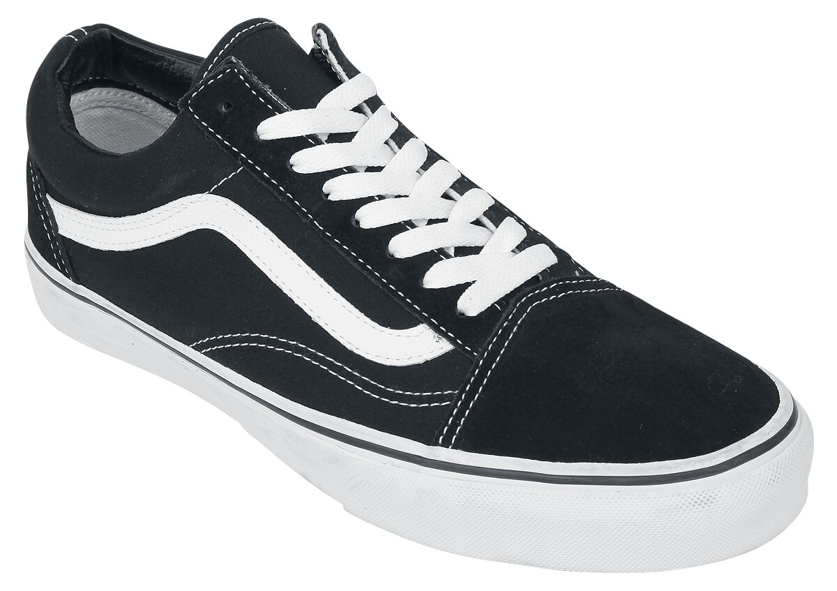 Vans Sneaker - Old Skool - EU36 bis EU47 - Größe EU44 - schwarz/weiß von Vans