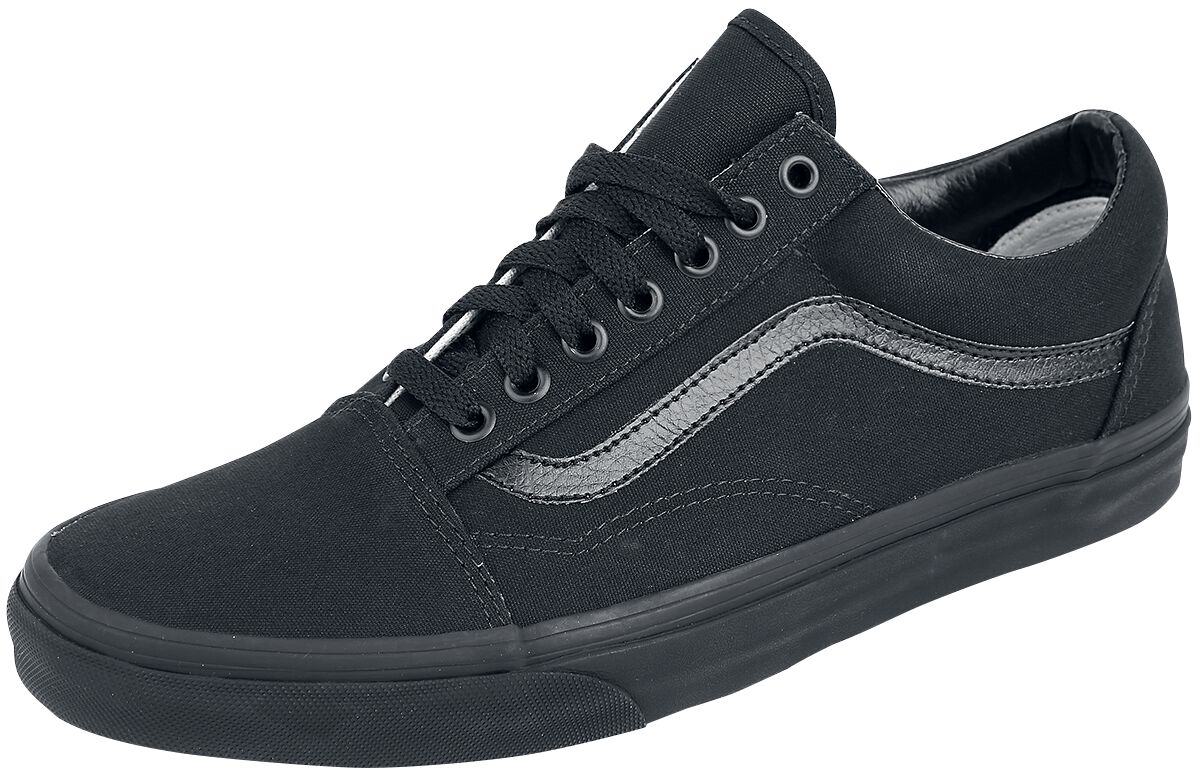 Vans Sneaker - Old Skool - EU37 bis EU46 - Größe EU38 - schwarz/schwarz von Vans