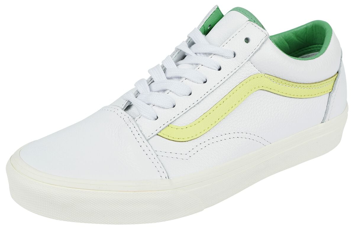 Vans Sneaker - Old Skool Premium Leather - EU37 bis EU41 - für Damen - Größe EU41 - weiß von Vans