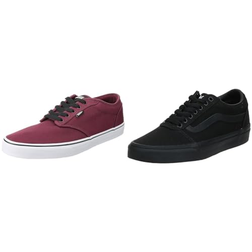 Vans Herren Atwood Sneaker, (Canvas) Oxblood/White, 42 EU Ward von Vans