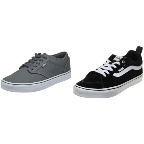 Vans Herren Atwood Sneaker, (Canvas) Pewter/White, 46 EU Ward (Suede/Canvas) 44 von Vans