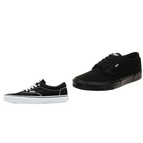 Vans Herren Atwood Sneaker, (Canvas) 46 EU Doheny Schwarz ((Canvas) Black/White 187), von Vans