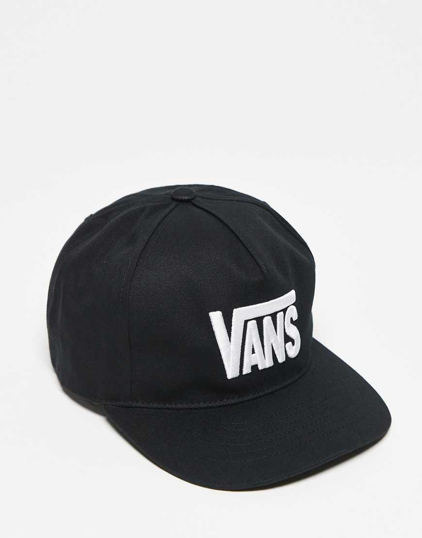 Vans - Stretch - Snapback-Cap in Schwarz mit Logo von Vans