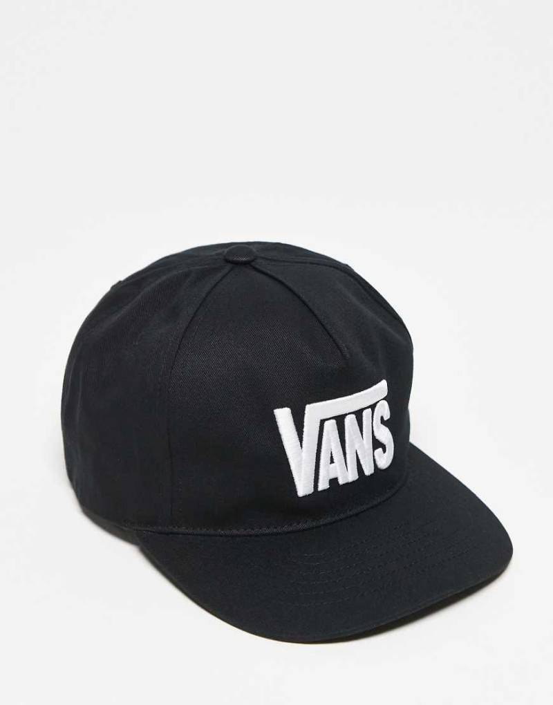 Vans - Stretch - Snapback-Cap in Schwarz mit Logo von Vans
