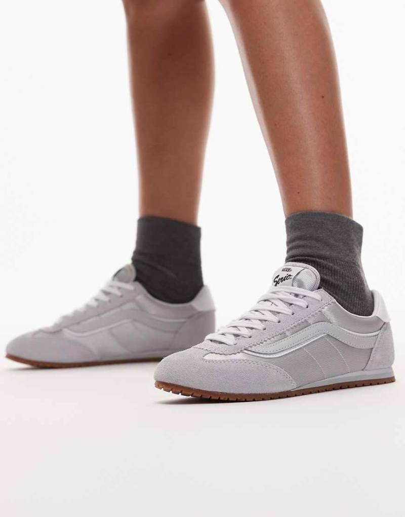 Vans - Super Lowpro - Sneaker in Metallic-Grau und Silber von Vans