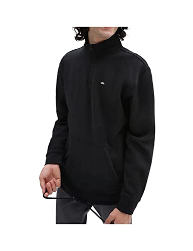 Vans Sweatshirt MN Versa Standard Q-Zip Black Herren L, Schwarz , Large von Vans