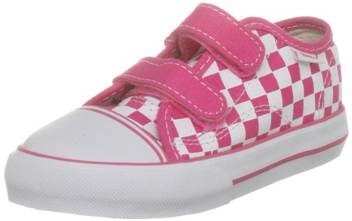 Vans T Big School (ChkBrd) hotpink VKWBL6H, Unisex - Kinder Sneaker, Pink (Checkerboard) hot pink, EU 26.5 von Vans