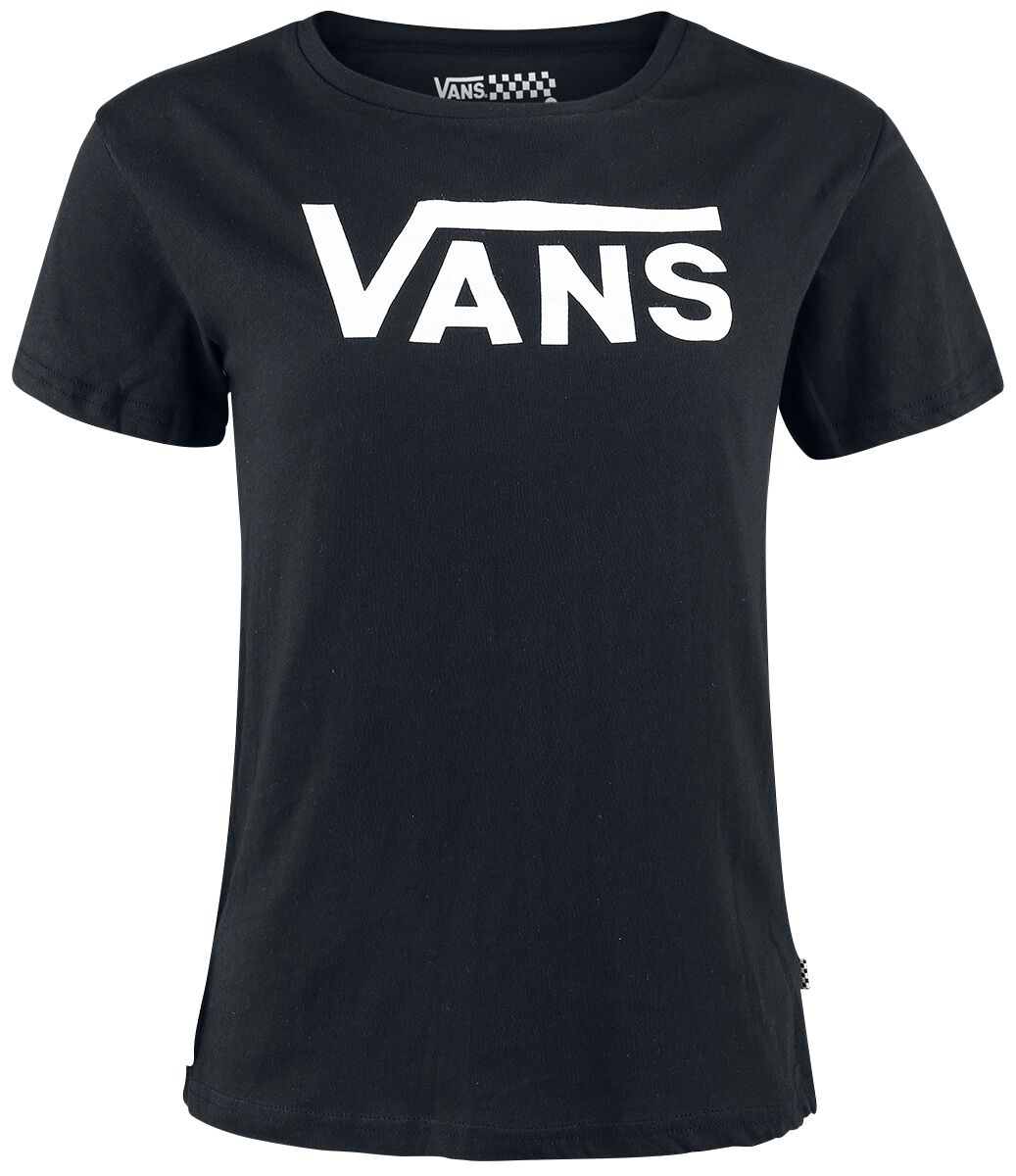 Vans T-Shirt - Flying V Crew - XS bis XL - für Damen - Größe S - schwarz von Vans