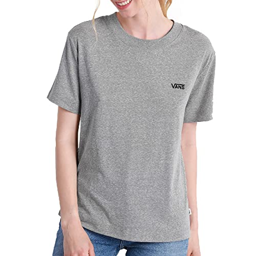 Vans T-Shirt für Damen, Boxy, grau, Small von Vans