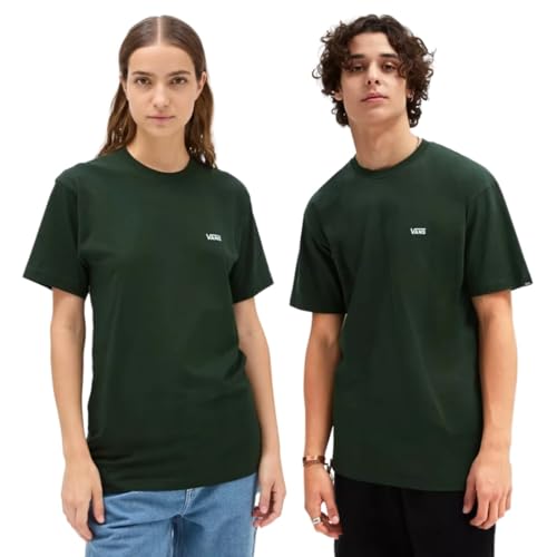 Vans T-Shirt links Brust Logo - Synthetik, Bergblick - Weiß, S von Vans