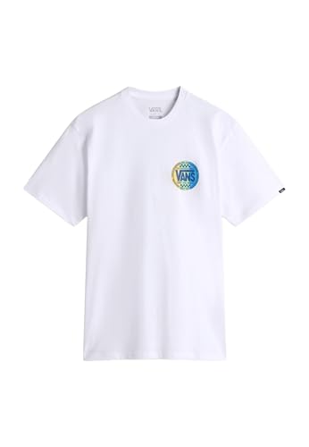 Vans T shirt VN000M6RWHT Bianco Bianco/L Vans T shirt VN000M6RWHT Bianco Bianco/L von Vans