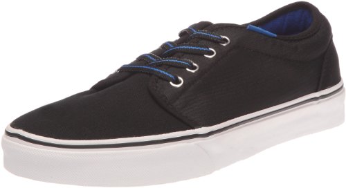 Vans U 106 Vulcanized, Unisex-Erwachsene Abgerundete Spitze, Mehrfarbig - Noir (Ripstop Blk/P) - Größe: 45 von Vans