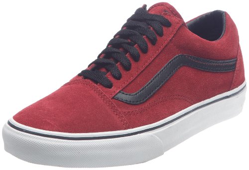 Vans U Old Skool, Sneaker, modisch, Unisex, Erwachsene, Rot Dvlwrsprda Blk, 44 EU von Vans
