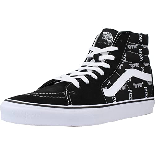 Vans UA Sk8-hi, Herrenschuhe, Black White, 43 EU von Vans