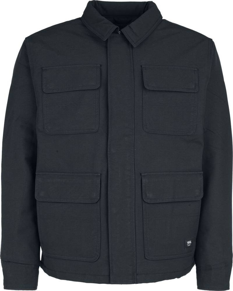 Vans Übergangsjacke - Drill Chore Nylon Jacket - S bis XXL - für Männer - Größe M - schwarz von Vans